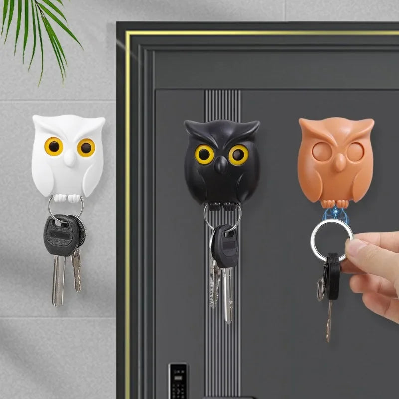 Magnetic Owl Key Holders and Key Chain