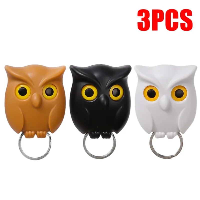 Magnetic Owl Key Holders and Key Chain