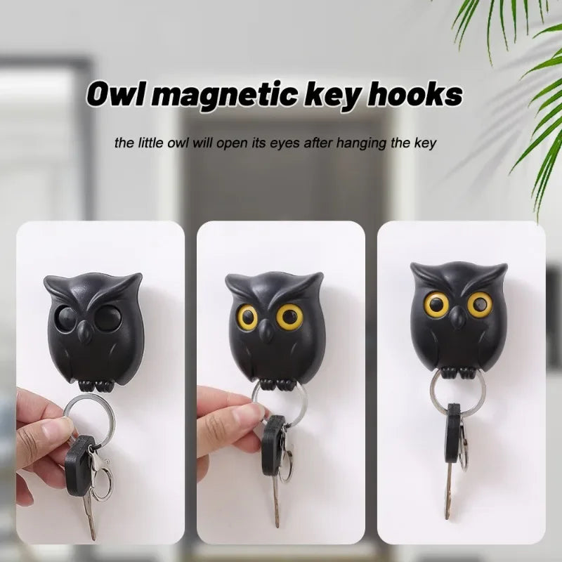 Magnetic Owl Key Holders and Key Chain