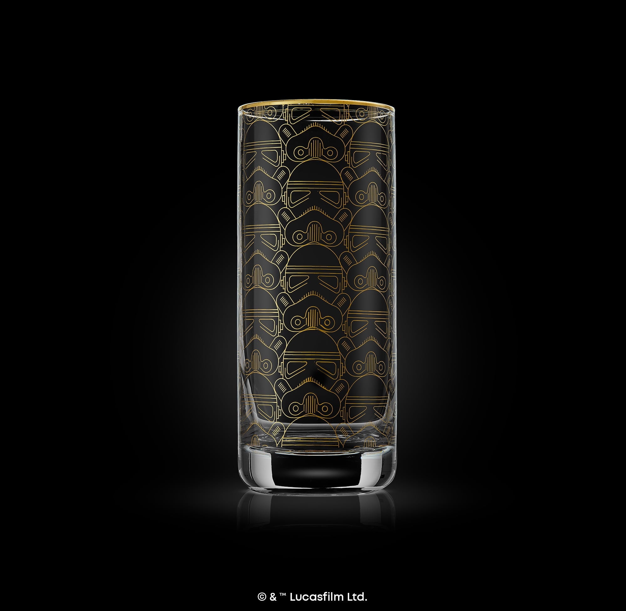 Star Wars™ Limited Edition Deco Collection Tall Glasses, Set of 4