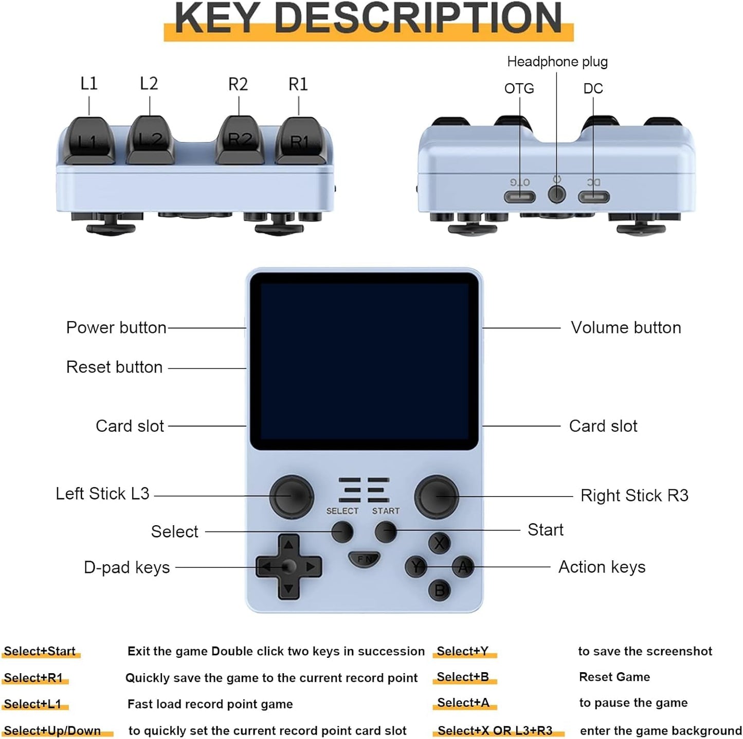 Portable Retro Gaming Console