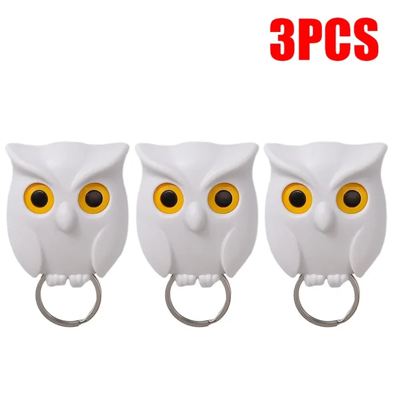 Magnetic Owl Key Holders and Key Chain