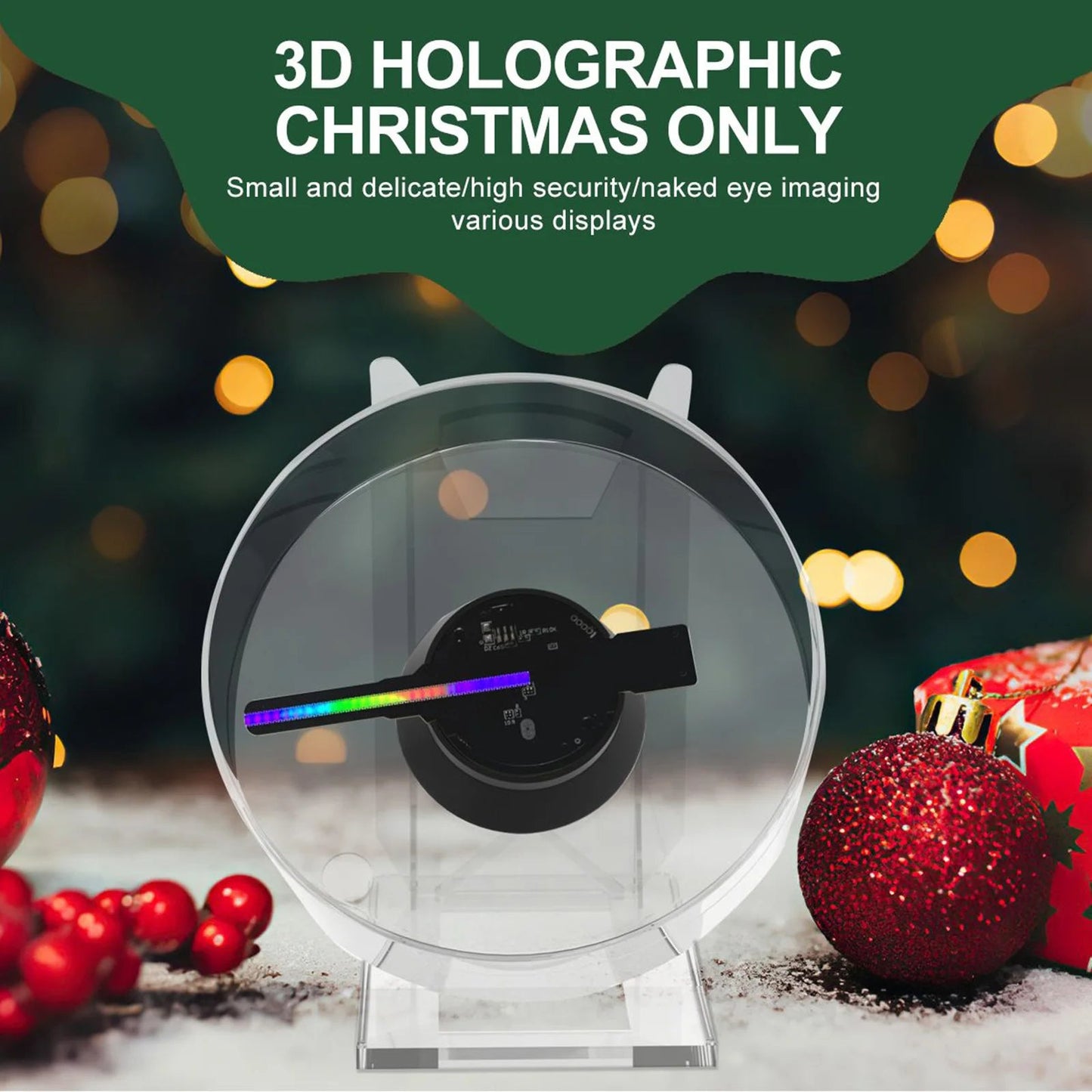 Mini 3D Holographic Fan