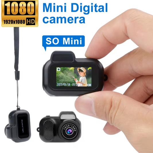 Mini World's Smallest HD Camera with a Screen 1080P