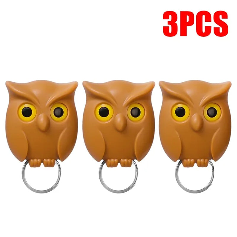 Magnetic Owl Key Holders and Key Chain