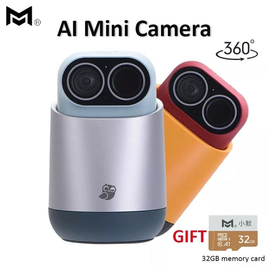 Magic AI Camera Vlog Camera 2.5K Intelligent Webcam Wireless 360° PTZ